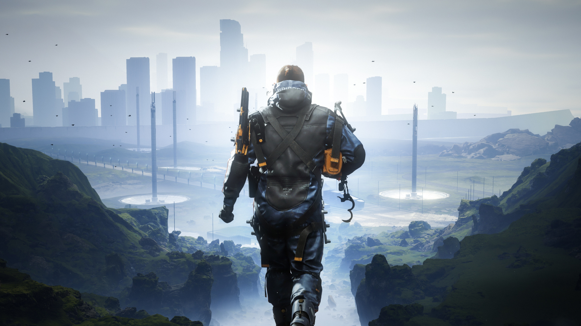 Death Stranding Sam Porter Bridges paesaggio filosofia fenomenologia