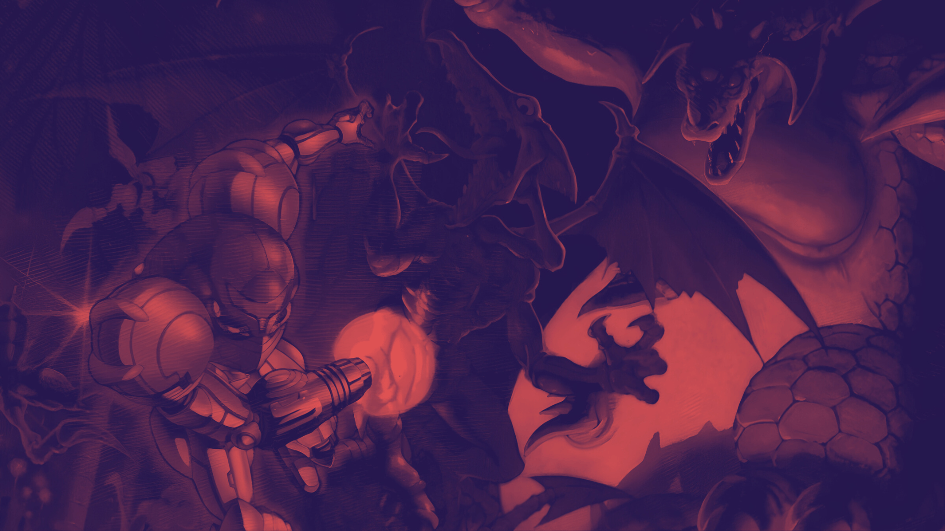 Samus Aran in Power Suit su Zebes - analisi semiotica Super Metroid