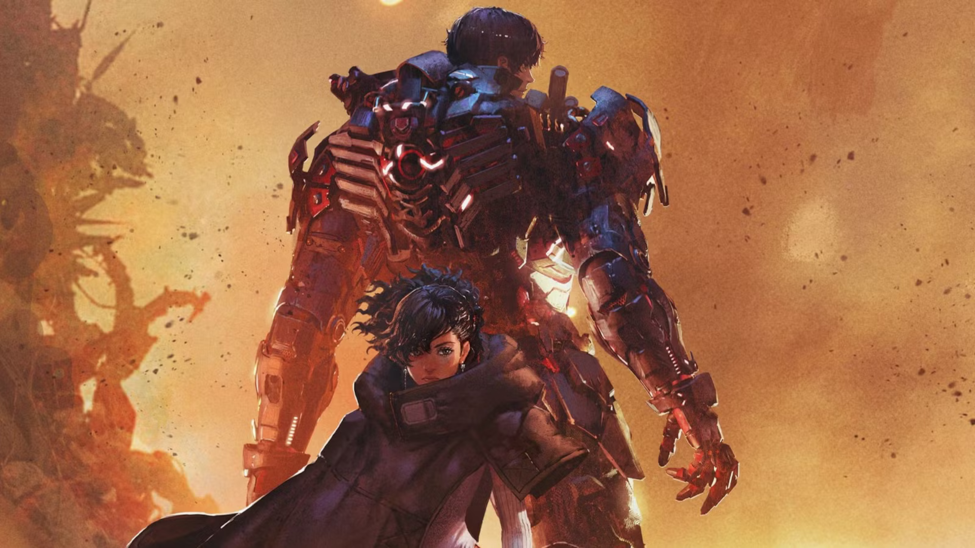 Arsenal mech in combattimento Daemon X Machina