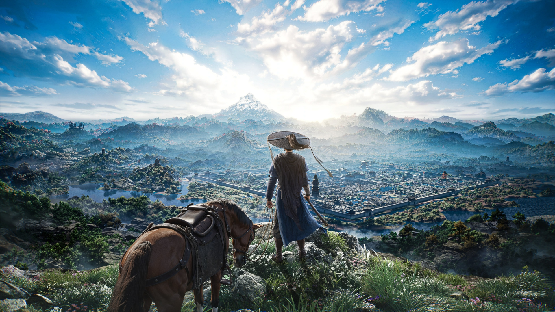 Where Winds Meet gameplay prime ore Heaven's Pier villaggio Qinghe combattimento wuxia