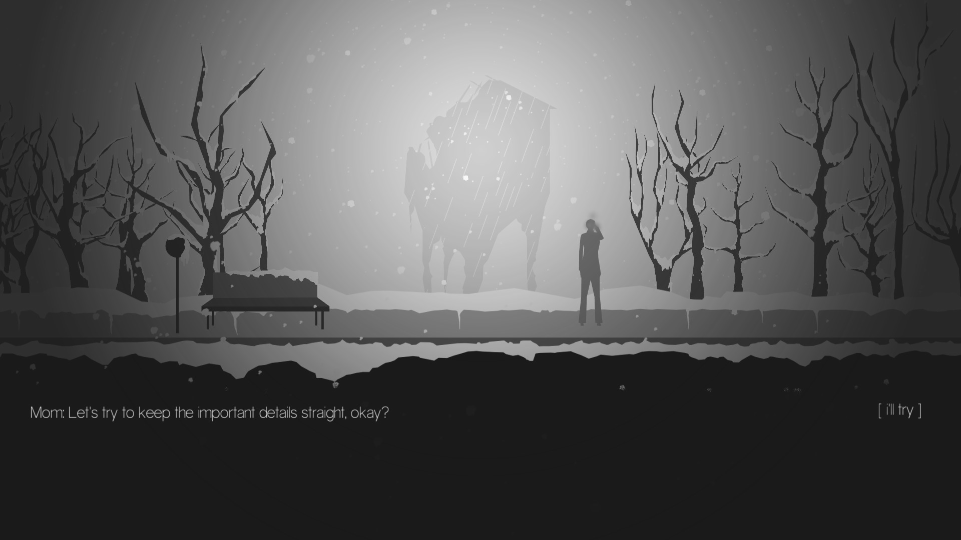 Three Fourths Home di Zach Sanford e [bracket]games: una conversazione telefonica attraverso le pianure mentre il tornado si avvicinaClaude è un'AI e può commettere errori. Verifica le risposte.