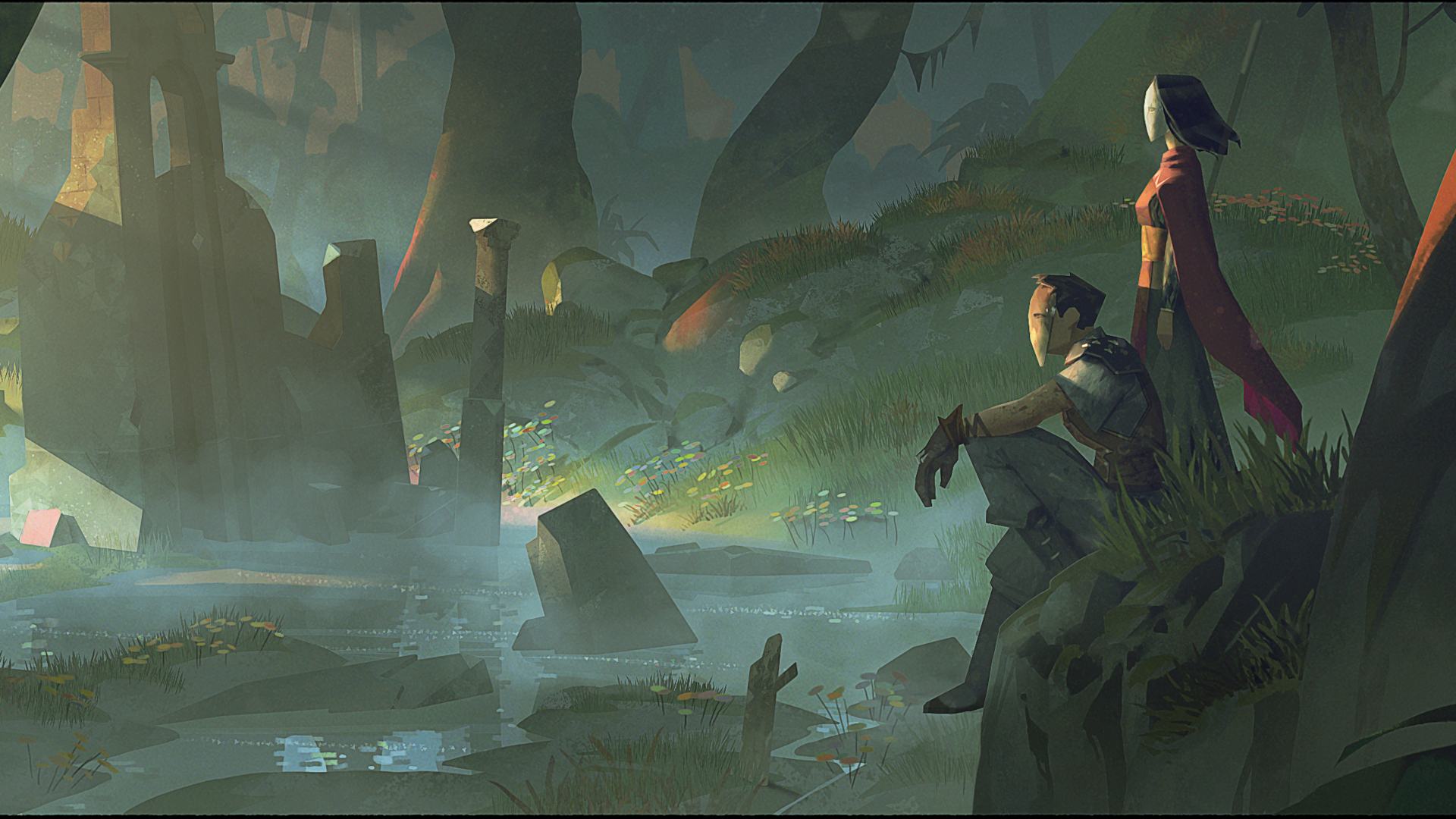 Absolver maschera guerriero Prospect rovine impero Adal
