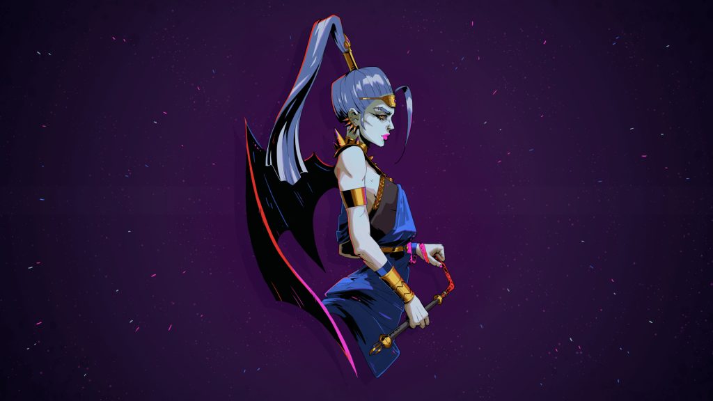 Megera, prima Furia e guardia di Tartaro nel videogioco Hades di Supergiant Games