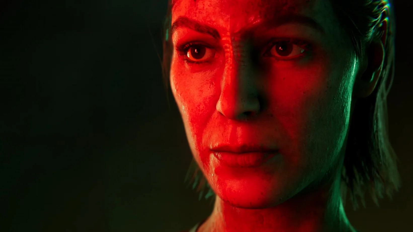 Ro Laren su un pianeta ostile in Star Trek: Shadow Frontier, sviluppato da Bloober Team per Paramount Games Studio